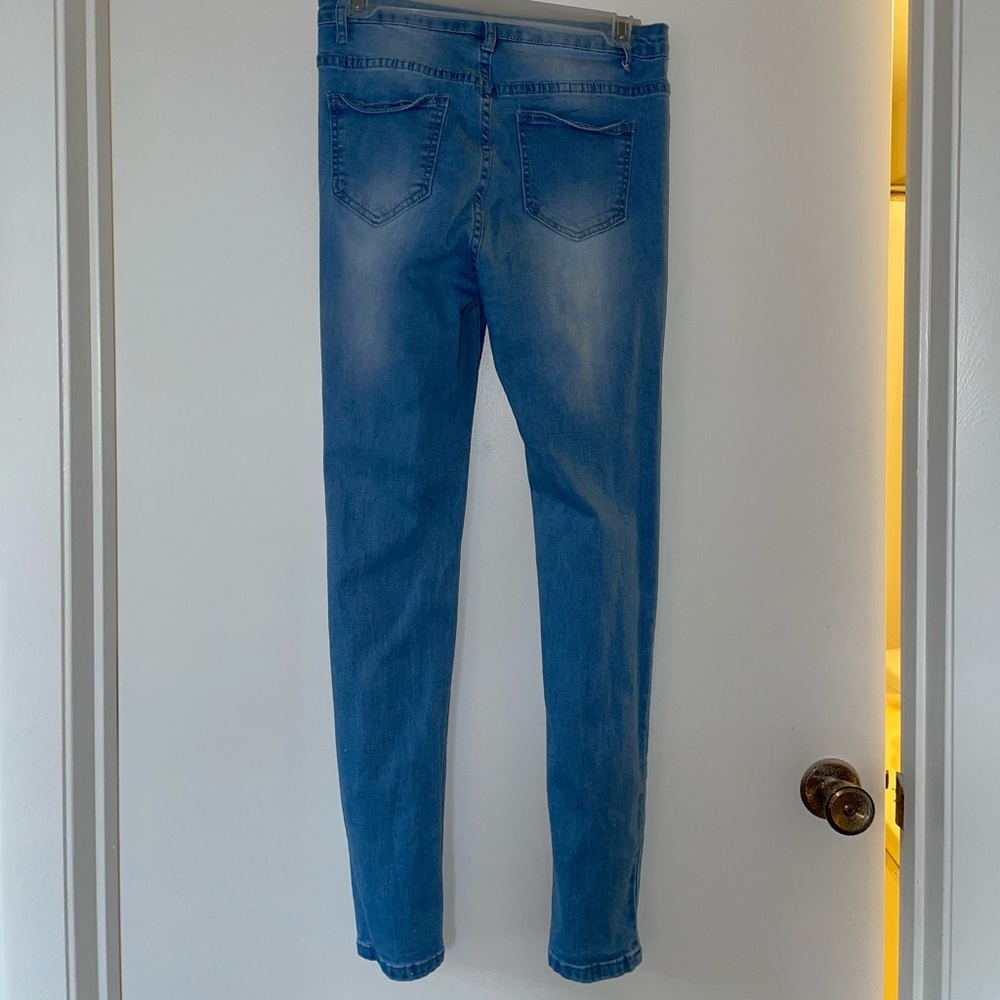 SHEIN Ripped Jeans Small - Picture 3 of 5